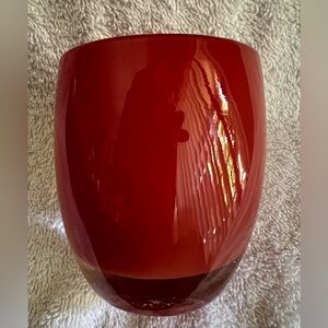 Red - GlassyBaby - Glassy Baby candle holder - excellent condition